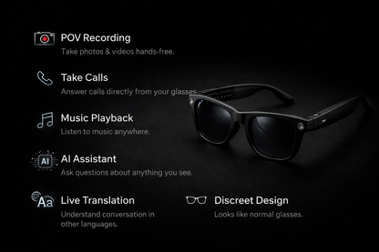 CAPTRA AI Smart Glasses